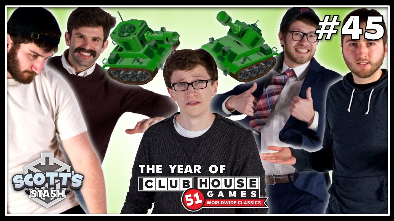 Team Tanks (#45) - Scott, Sam, Eric, Dom, Justin and the Year of Clubhouse Games